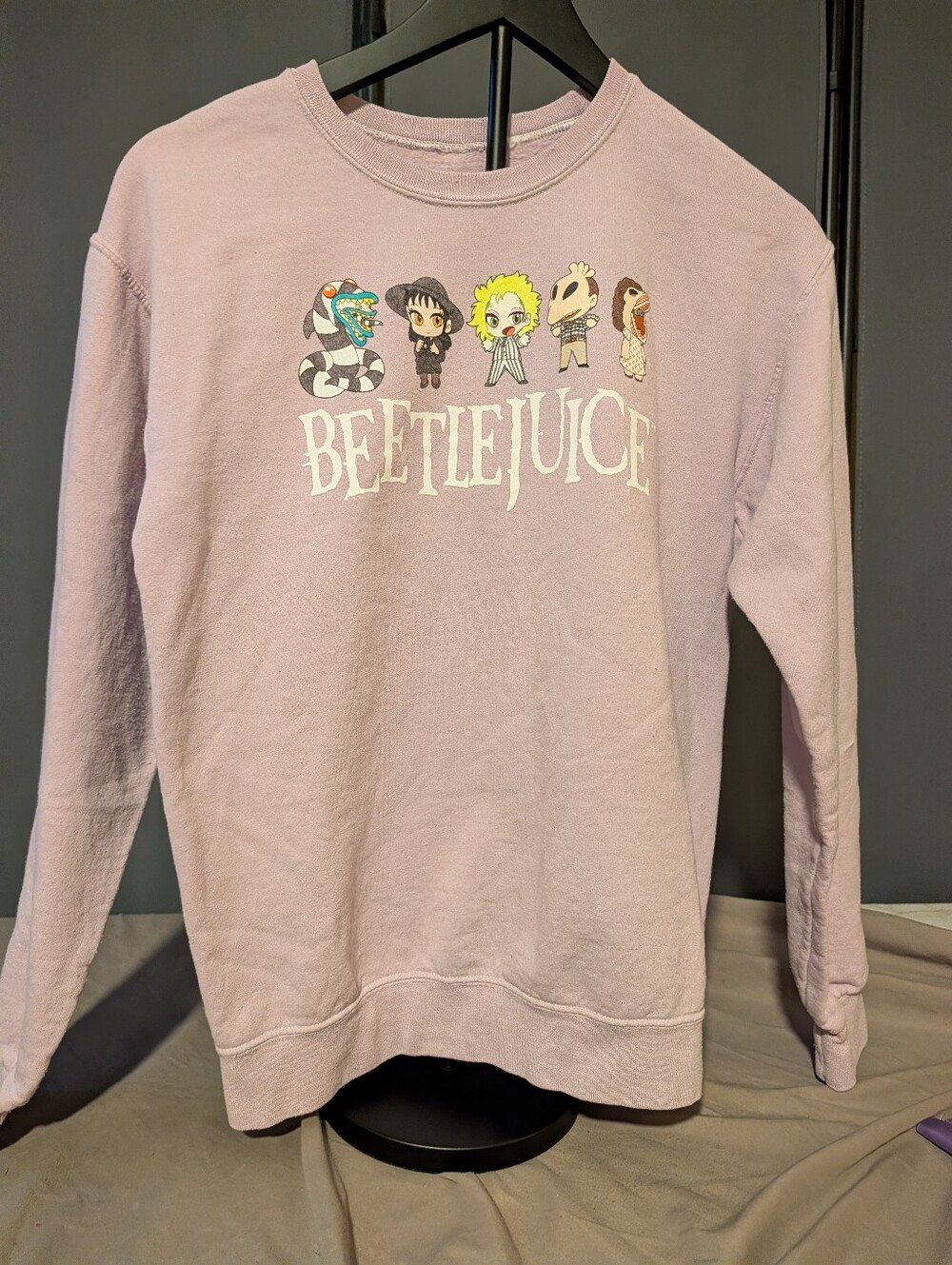 Beetlejuice Sweatshirt  SIZE Small